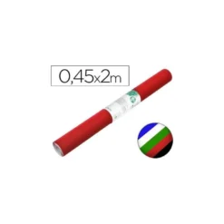 Rollo adhesivo marca Liderpapel Aironfix brillo colores surtidos