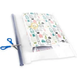 Rollo plastico forralibros Liderpapel de 0,45 m x 5 m
