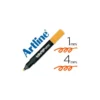 Rotulador Artline fluorescente EK-660 punta biselada naranja