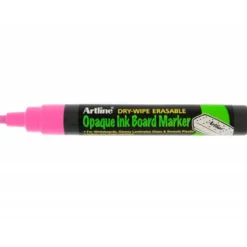 ROTULADOR ARTLINE PIZARRA EPD-4 ROSA FLUORESCENTE OPAQUE INK BOARD PUNTA REDONDA 2 MM
