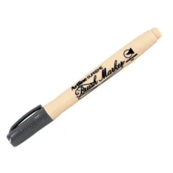 ROTULADOR ARTLINE SUPREME BRUSH EPFS PINTURA BASE DE AGUA PUNTA TIPO PINCEL TRAZO FINO GRIS