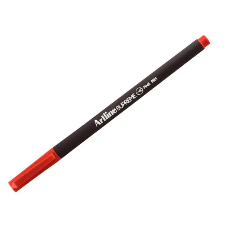 ROTULADOR ARTLINE SUPREME EPFS200 FINE LINER PUNTA DE FIBRA ROJO OSCURO 0,4 MM