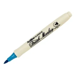 ROTULADOR ARTLINE SUPREME BRUSH EPFS PINTURA BASE DE AGUA PUNTA TIPO PINCEL TRAZO FINO TURQUESA