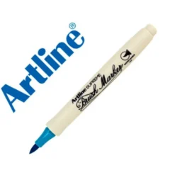 ROTULADOR ARTLINE SUPREME BRUSH EPFS PINTURA BASE DE AGUA PUNTA TIPO PINCEL TRAZO FINO TURQUESA