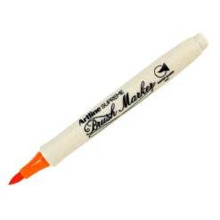 ROTULADOR ARTLINE SUPREME BRUSH EPFS PINTURA BASE DE AGUA PUNTA TIPO PINCEL TRAZO FINO NARANJA