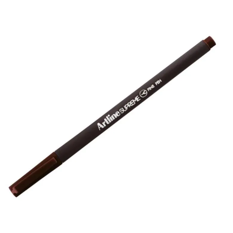 ROTULADOR ARTLINE SUPREME EPFS200 FINE LINER PUNTA DE FIBRA MARRON OSCURO 0,4 MM