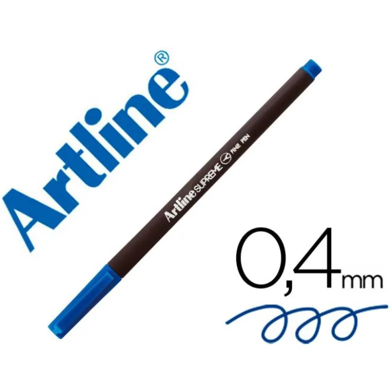 ROTULADOR ARTLINE SUPREME EPFS200 FINE LINER PUNTA DE FIBRA AZUL 0,4 MM