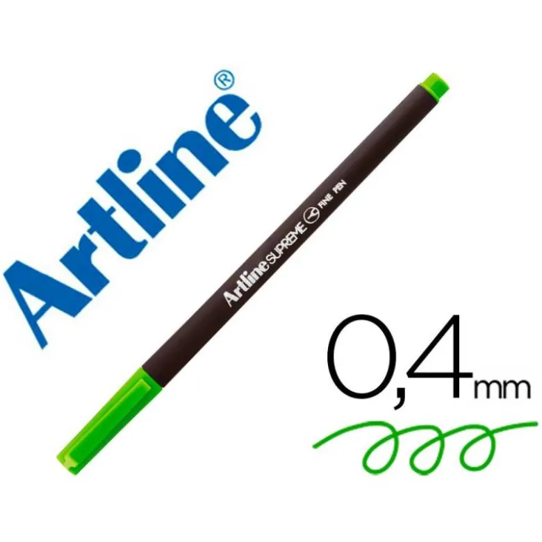 ROTULADOR ARTLINE SUPREME EPFS200 FINE LINER PUNTA DE FIBRA AMARILLO LIMON 0,4 MM
