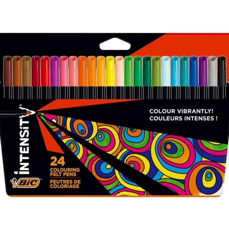 ROTULADOR BIC COLOR UP ESTUCHE DE 24 COLORES SURTIDOS