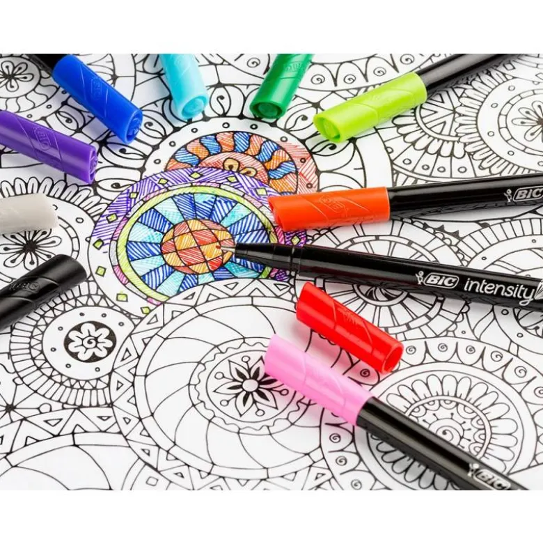 ROTULADOR BIC INTENSITY FINE PUNTA DE FIBRA 0,4 MM COLORES SURTIDOS