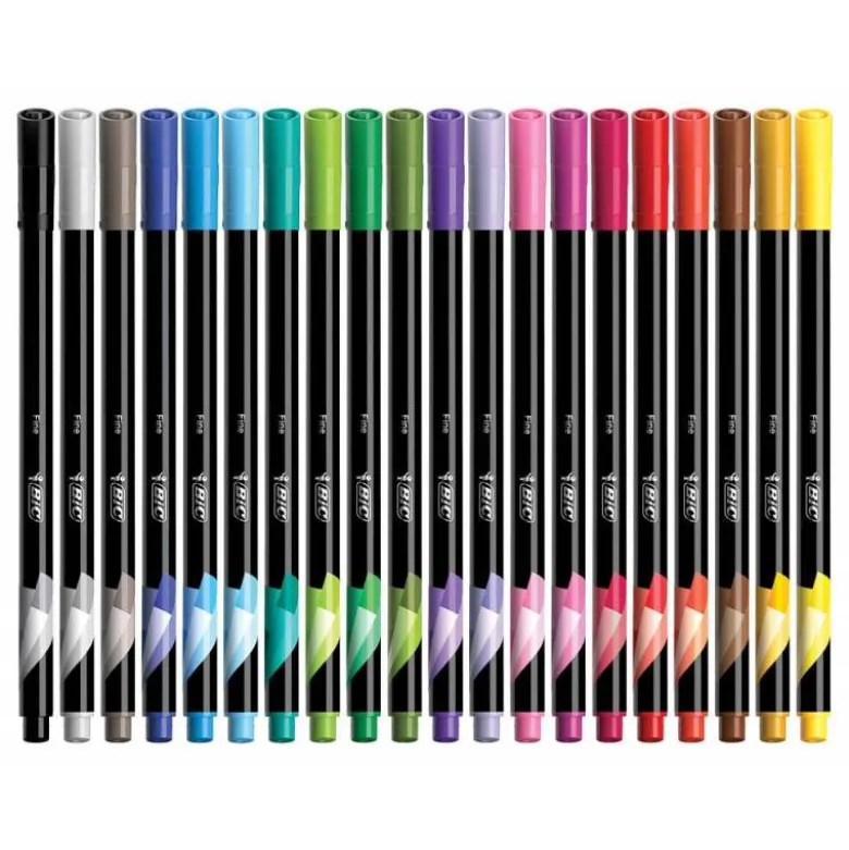 ROTULADOR BIC INTENSITY FINE PUNTA DE FIBRA 0,4 MM COLORES SURTIDOS