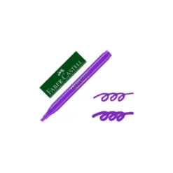 Rotulador Faber Castell fluorescente Textliner 38 violeta