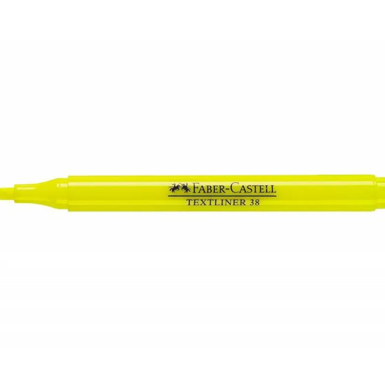 Rotulador Faber Castell fluorescente Textliner 38 amarillo
