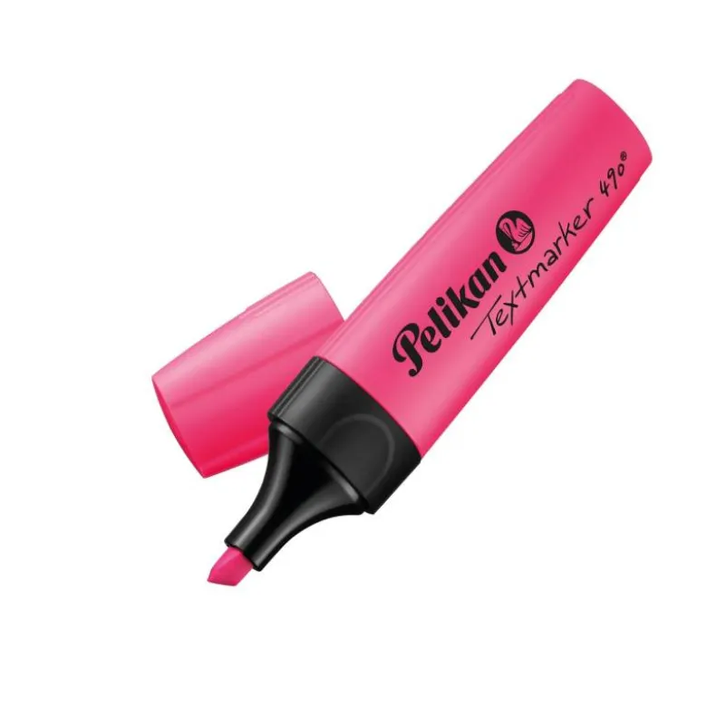 Rotulador fluorescente Pelikan Rosa trazo 1/5mm