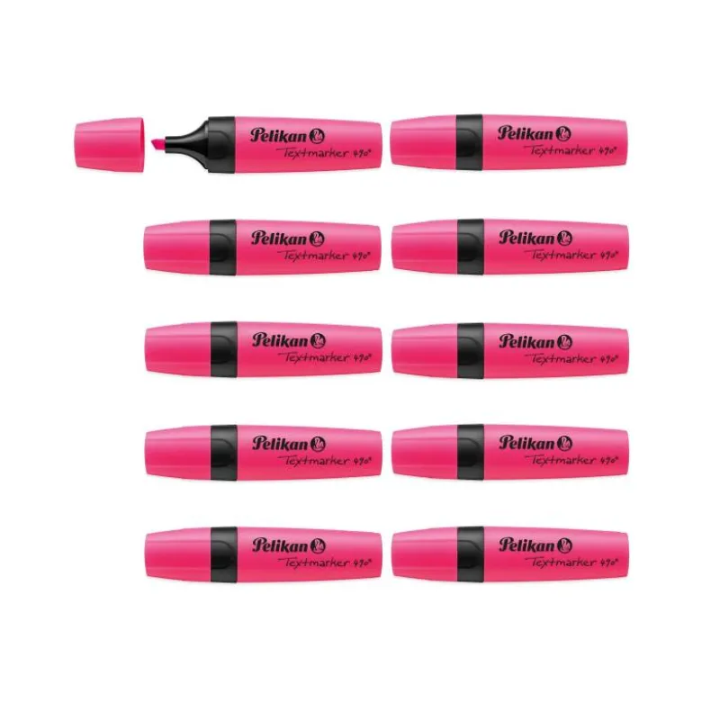 Rotulador fluorescente Pelikan Rosa trazo 1/5mm