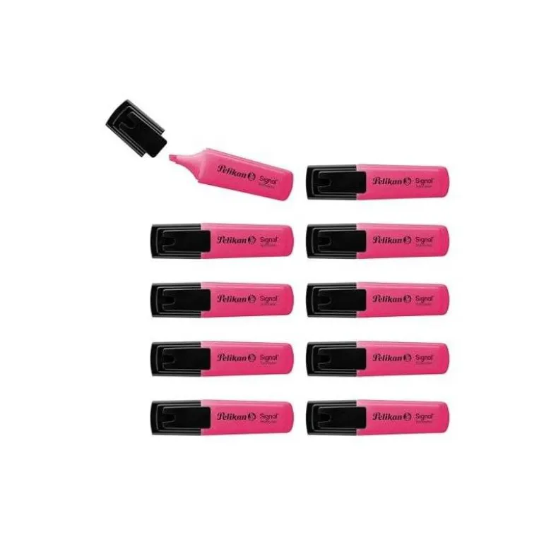 Rotulador Fluorescente Pelikan Signal Textmarker de Color Rosa