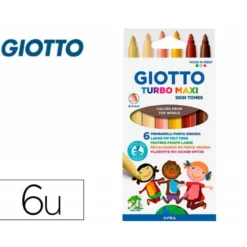 ROTULADOR GIOTTO SKIN TONES 5 MM COLORES SURTIDOS