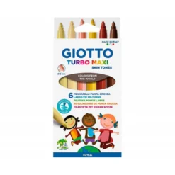 ROTULADOR GIOTTO SKIN TONES 5 MM COLORES SURTIDOS