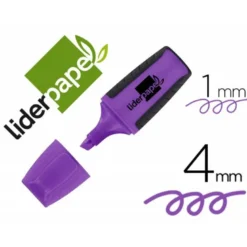 Rotulador Liderpapel mini violeta