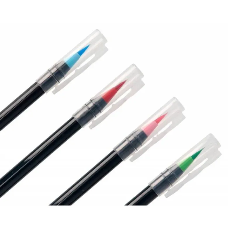 Rotulador Liderpapel Punta Pincel caja de 12 colores