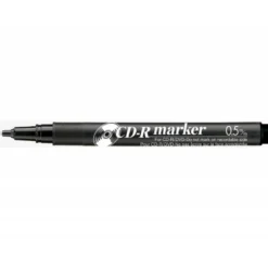 Rotulador Marcador Permanente Artline EK-883 Color Negro para CD y DVD