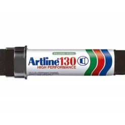 Rotulador Permanente Artline Ek-130 Recargable Color Negro Punta Rectangular