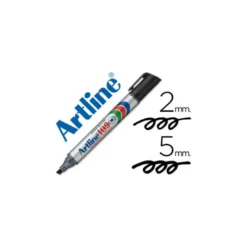 Rotulador Permanente Artline 109 color Negro Punta Biselada