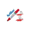 Rotulador permanente Artline EK-100 Recargable Color Rojo