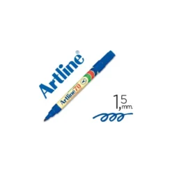 Rotulador permanente Artline EK-70 Recargable Color Azul