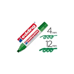 Rotulador Permanente Edding 800 Color Verde Punta Biselada