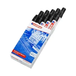 Rotulador Permanente Edding 3300 Color Negro Punta Biselada
