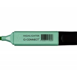 Rotulador Q-Connect Fluorescente Pastel Color Azul