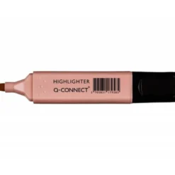 Rotulador Q-Connect Fluorescente Pastel Color Rosa