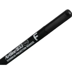Rotulador retroproyección Artline EK-853 Permanente Color Negro Punta Redonda