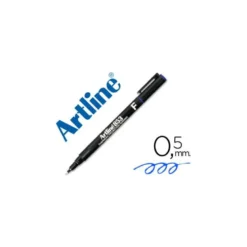 Rotulador retroproyección Artline EK-853 Permanente Color Azul Punta Redonda