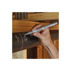 ROTULADOR SHARPIE PERMANENTE FINO METALLIC PLATA