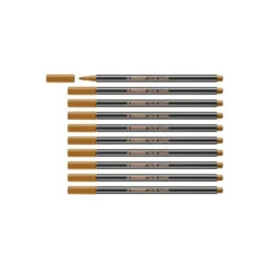 Rotulador Stabilo Acuarelable Pen 68 Color Cobre Metalico