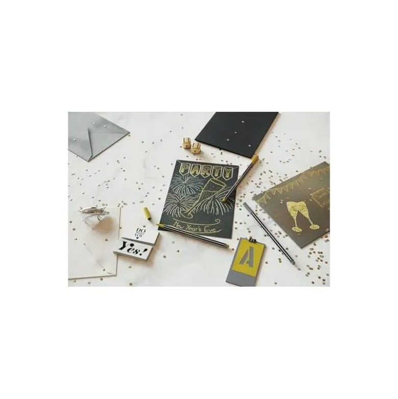 Rotulador Stabilo Acuarelable Pen 68 Color Oro Metalico