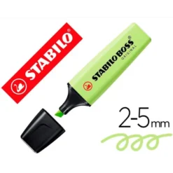 ROTULADOR STABILO BOSS FLUORESCENTE 70 PASTEL CHISPA DE LIMA