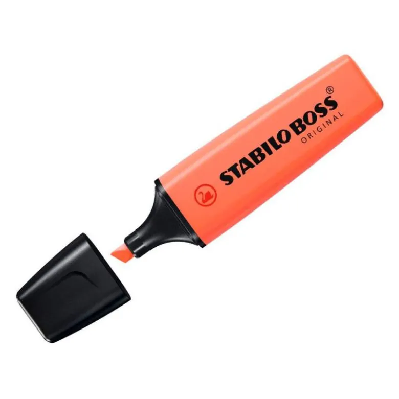 ROTULADOR STABILO BOSS FLUORESCENTE 70 PASTEL CORAL MELOSO