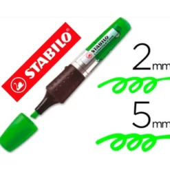 Rotulador Stabilo boss luminator tinta liquida verde