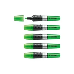 Rotulador Stabilo boss luminator tinta liquida verde