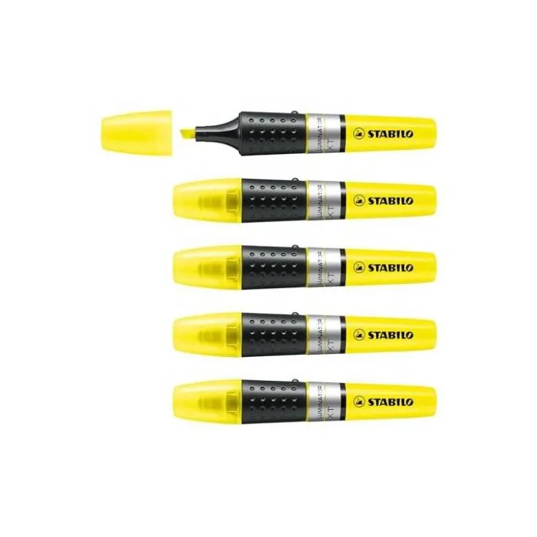 Rotulador Stabilo Boss Luminator tinta liquida color amarillo