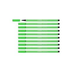 Rotulador Stabilo pen 68/033 1 mm Color Verde neón