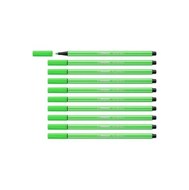 Rotulador Stabilo pen 68/033 1 mm Color Verde neón