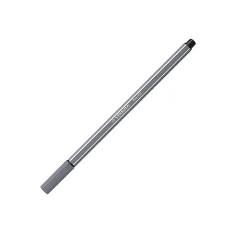 Rotulador Stabilo pen 68/96 Color Gris azulado medio 1 mm
