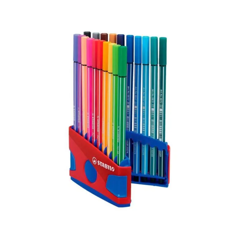 Rotulador Stabilo Pen 68 Estuche de 20 unidades