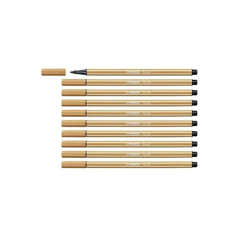 Rotulador Stabilo pen 68/89 ocre oscuro 1 mm
