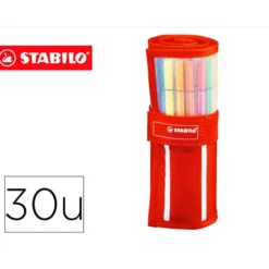 Rotulador Stabilo Pen 68 Rollerset Estuche de 30 colores