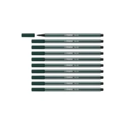 Rotulador Stabilo pen 68/63 Verde Tierra 1 mm